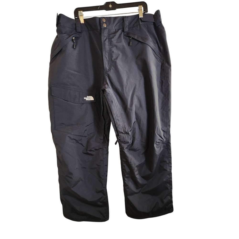 The North Face Freedom HyVent Mens Ski Snowboard Pants Black Size XXL Waterproof